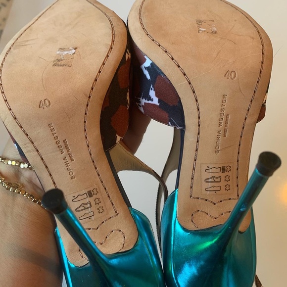 NEW Sophia Webster x J Crew Animal Print Pumps 40 - Picture 5 of 6